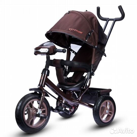 Трехколесный велосипед City-Ride надувные 12*10