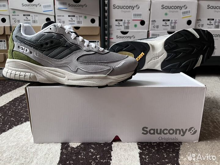 Кроссовки Saucony 3D Grid Hurricane Grey