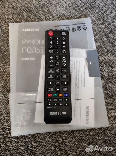 Белый Samsung SMART TV Wi-Fi 2022 80см