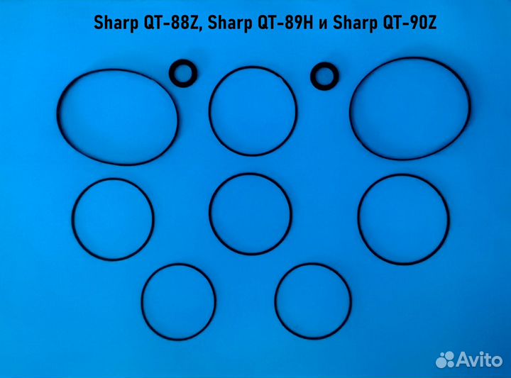 Sharp QT-88Z QT-89H QT-90Z пассики идлеры