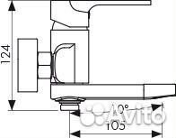 59022 Смеситель kaiser Linear для ванны