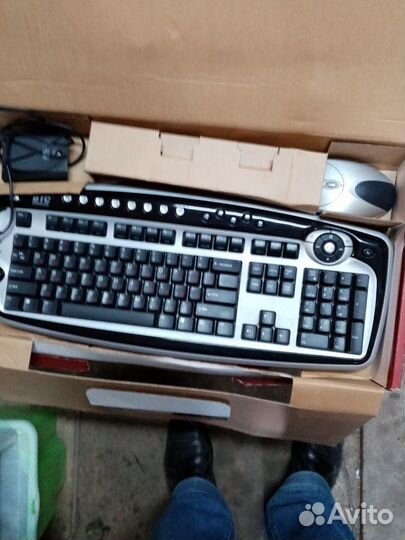 Клавиатура и мышь радио