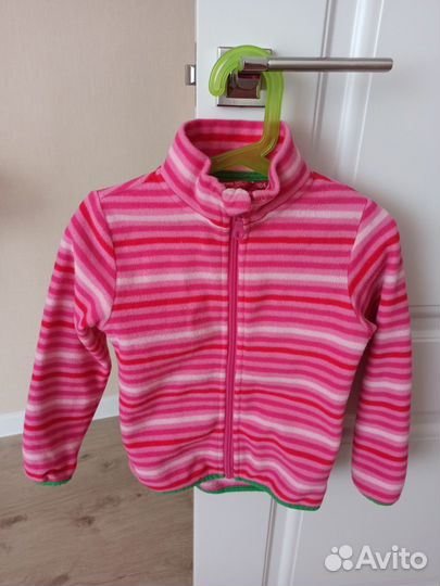 Флисовая кофта для девочки