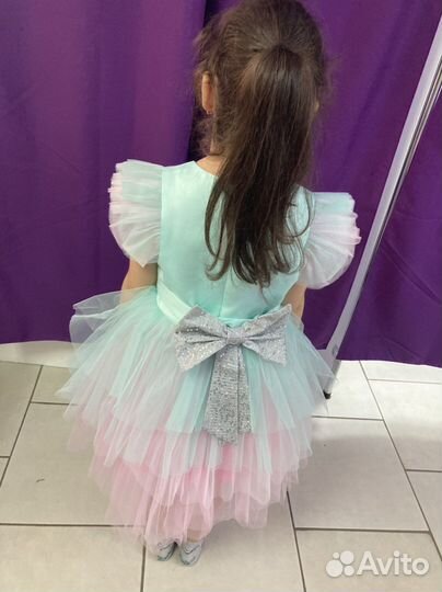 Праздничное платье для девочки 134