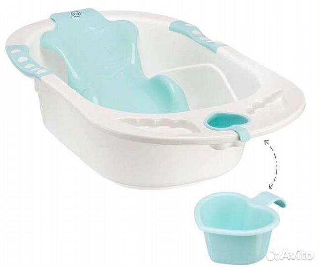Детская ванночка с горкой