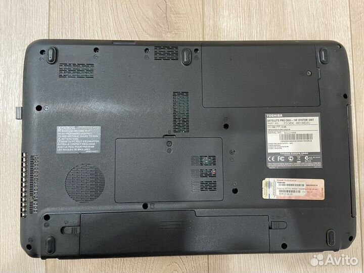 Ноутбук toshiba Satellite PRO C650 - 19F