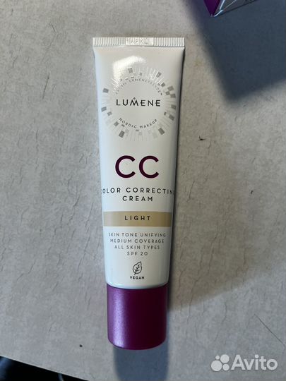 Крем тональный lumene cc light