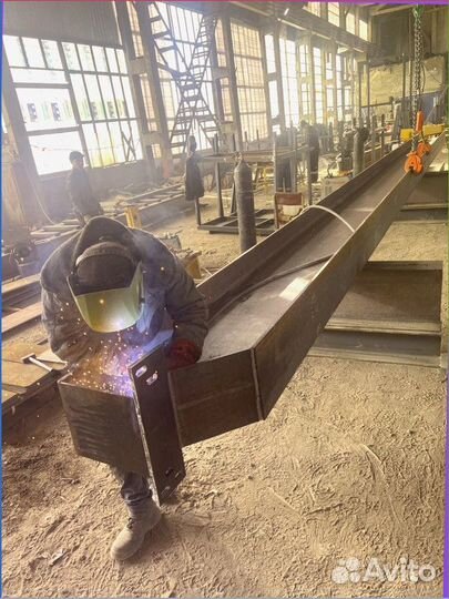 Опорный мостовой кран 1тн 12метров