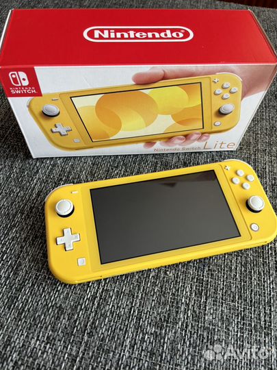 Портативная игровая приставка nintendo switch lite