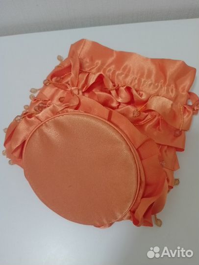 Сумочка нарядная из атласа супер