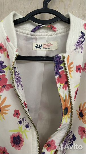 98см 2-3года Бомбер h&m