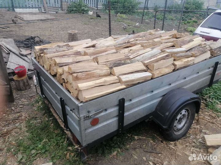 Дрова дубовые колотые