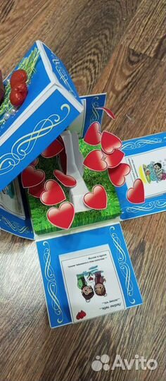 Уникальный подарочный бокс/коробка для влюбленных