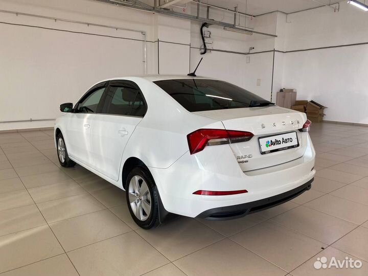 Skoda Rapid 1.6 МТ, 2021, 85 850 км