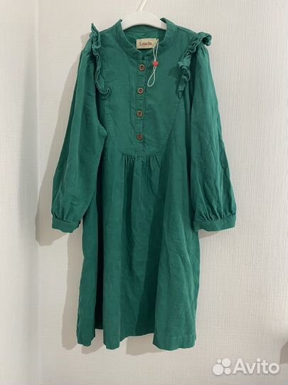 Платье для девочки вельветовое