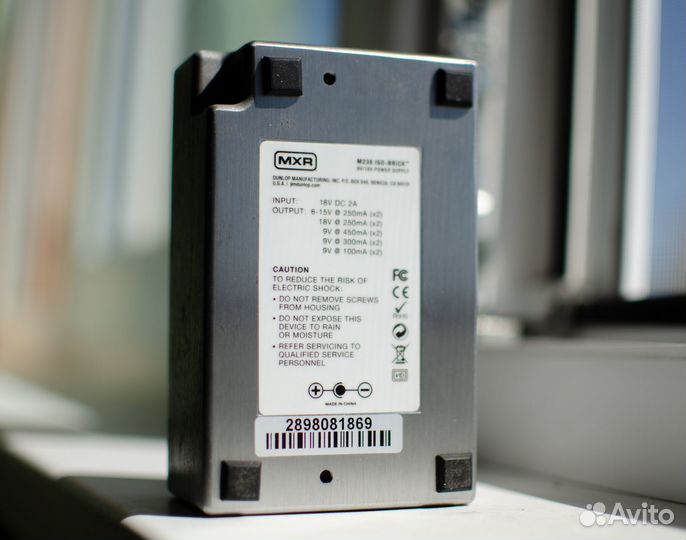 MXR ISO Brick M238 - блок питания гитарный
