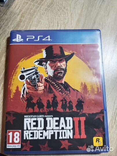 Red dead redemption 2 ps4 диск