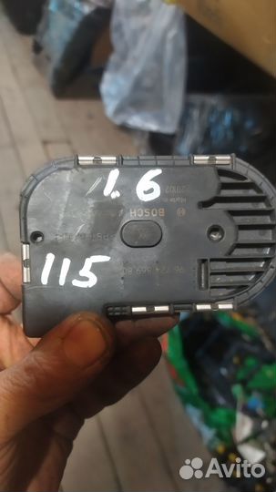 Peugeot 408 дроссельная заслонка 1.6 116л.с