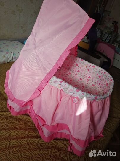 Кроватка, Колыбельная люлька для куклы Demi Star