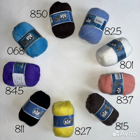 Пряжа Пух норки