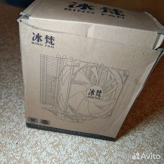 Башня для процессора 4 pin 4 трубки