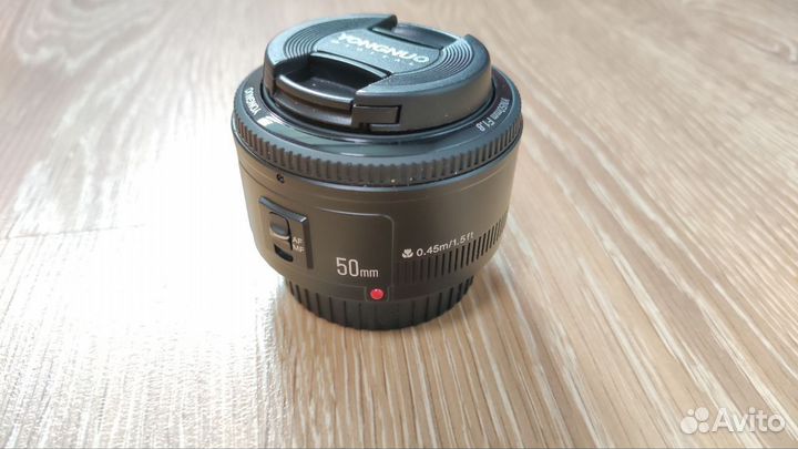 Объектив yongnuo YN50mm F1.8 Canon EF