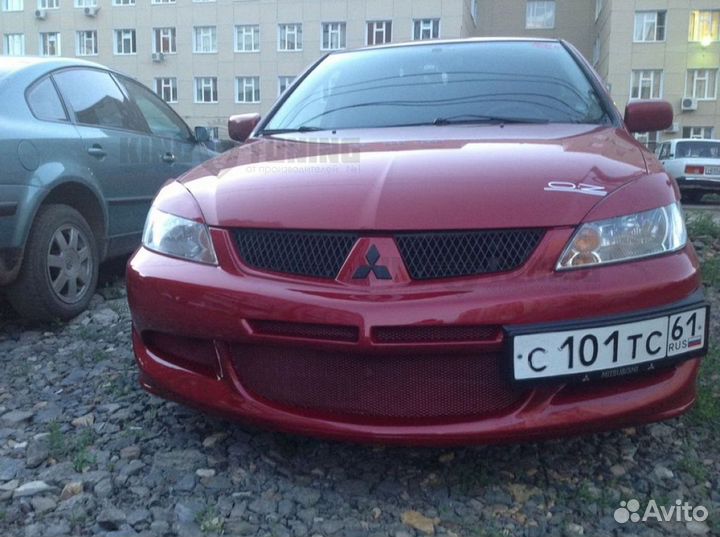 Реснички на фары Лансер 9 (Широкие)