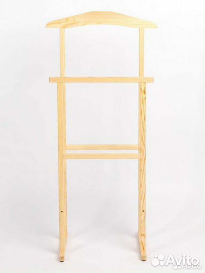 Вешалка напольная для одежды из нат.дерева