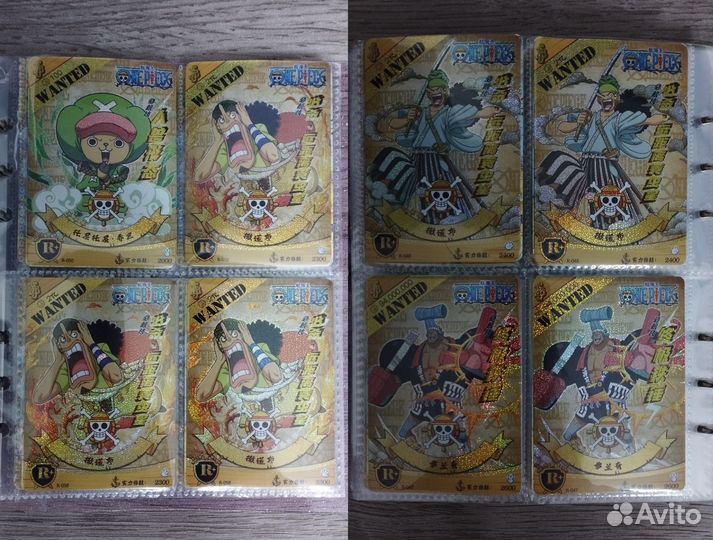 Коллекционные карточки ван пис и др