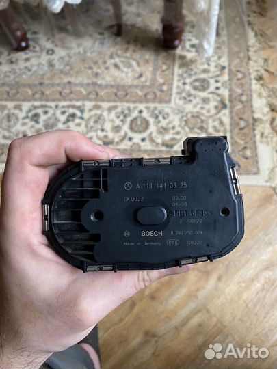 Дроссельная заслонка mercedes w210