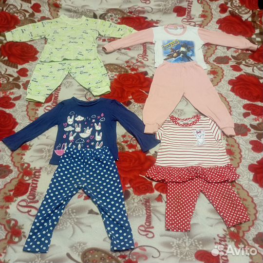 Детские вещи пакетом на девочку 2-3 лет
