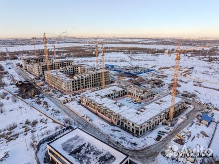 Ход строительства UР-квартал «Новый Московский» 1 квартал 2024