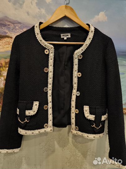 Твидовый жакет