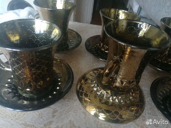 Набор для чаепития+кофейный сервиз