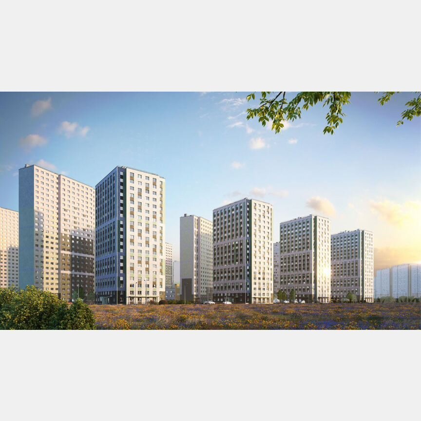 Квартира-студия, 22,6 м², 16/20 эт.