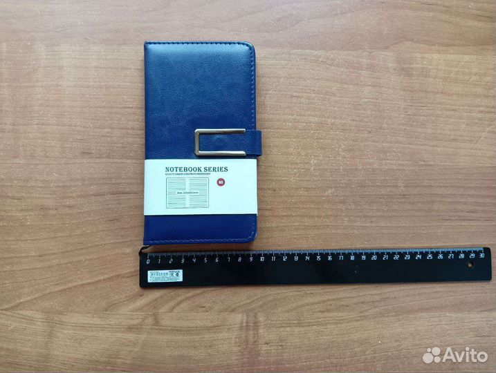 Карманный блокнот-ежедневник в клетку