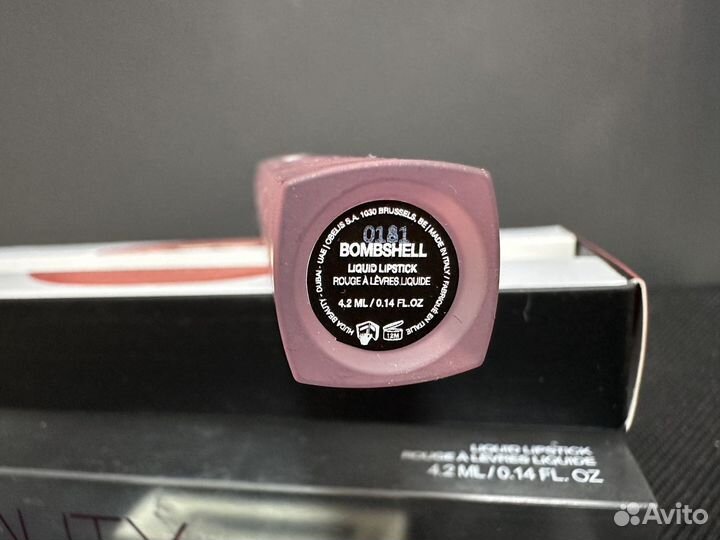 Жидкая матовая помада Huda Beauty matte Bombshell