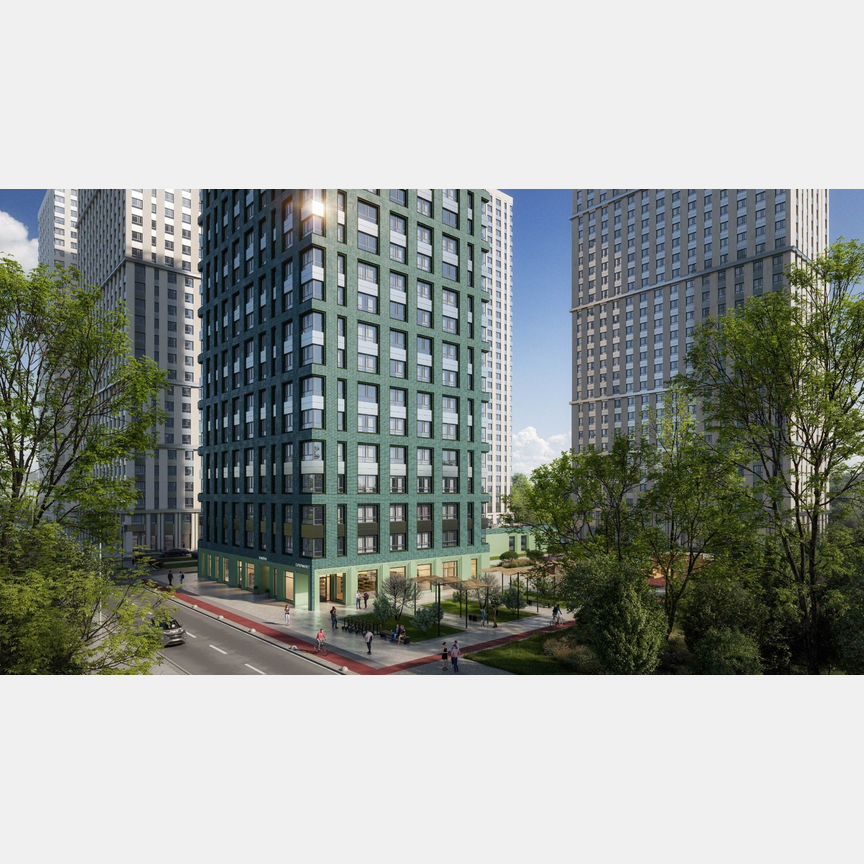 3-к. квартира, 51 м², 32/32 эт.