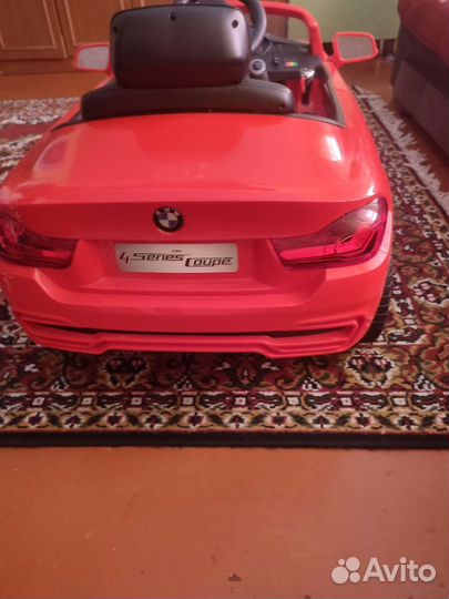 Детский электромобиль bmw новый