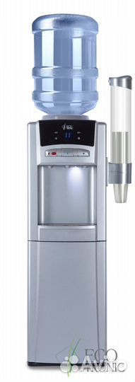 Кулер со шкафчиком и монитором Ecotronic M6-lcpm