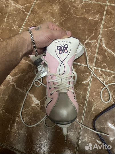 Коньки reebok детские для девочки