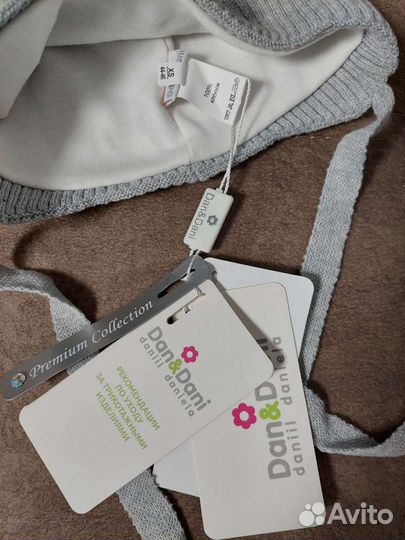 Новая Шапка для девочки р. 44-46