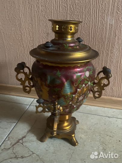 Самовар электрический хохлома СССР