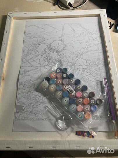 Картина твое имя по номерам