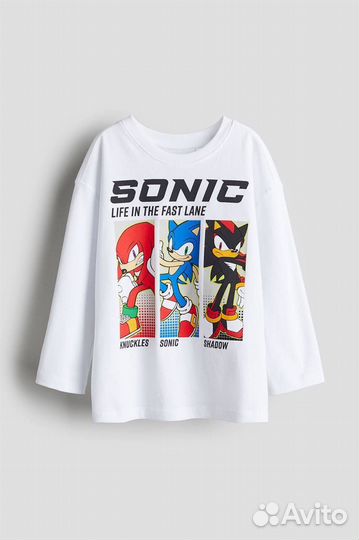 Лонгслив H&M 92,98/104,110/116,122/128,134/140