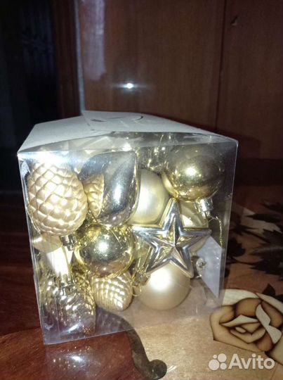 Елочные игрушки набор