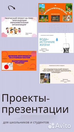 Исследовательские проекты-презентации