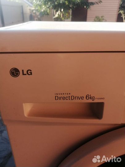 Стиральная машина бу lg 6 кг