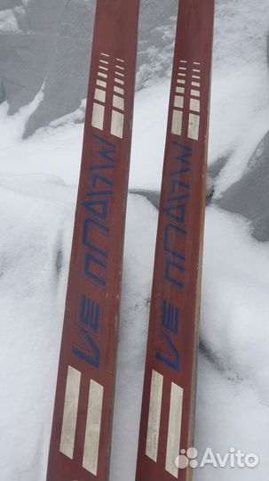 Лыжы СССР с палками