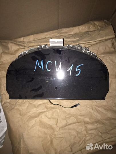 Щиток приборов тойота харриер